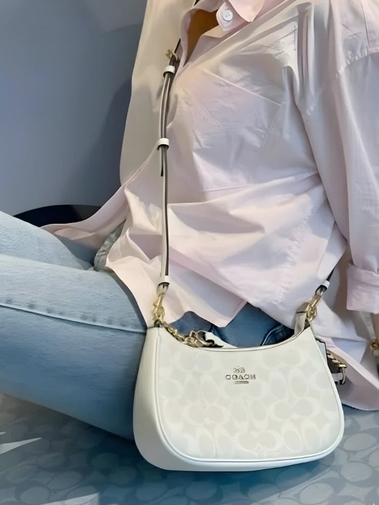 TERI SHOULDER BAG – WHITE